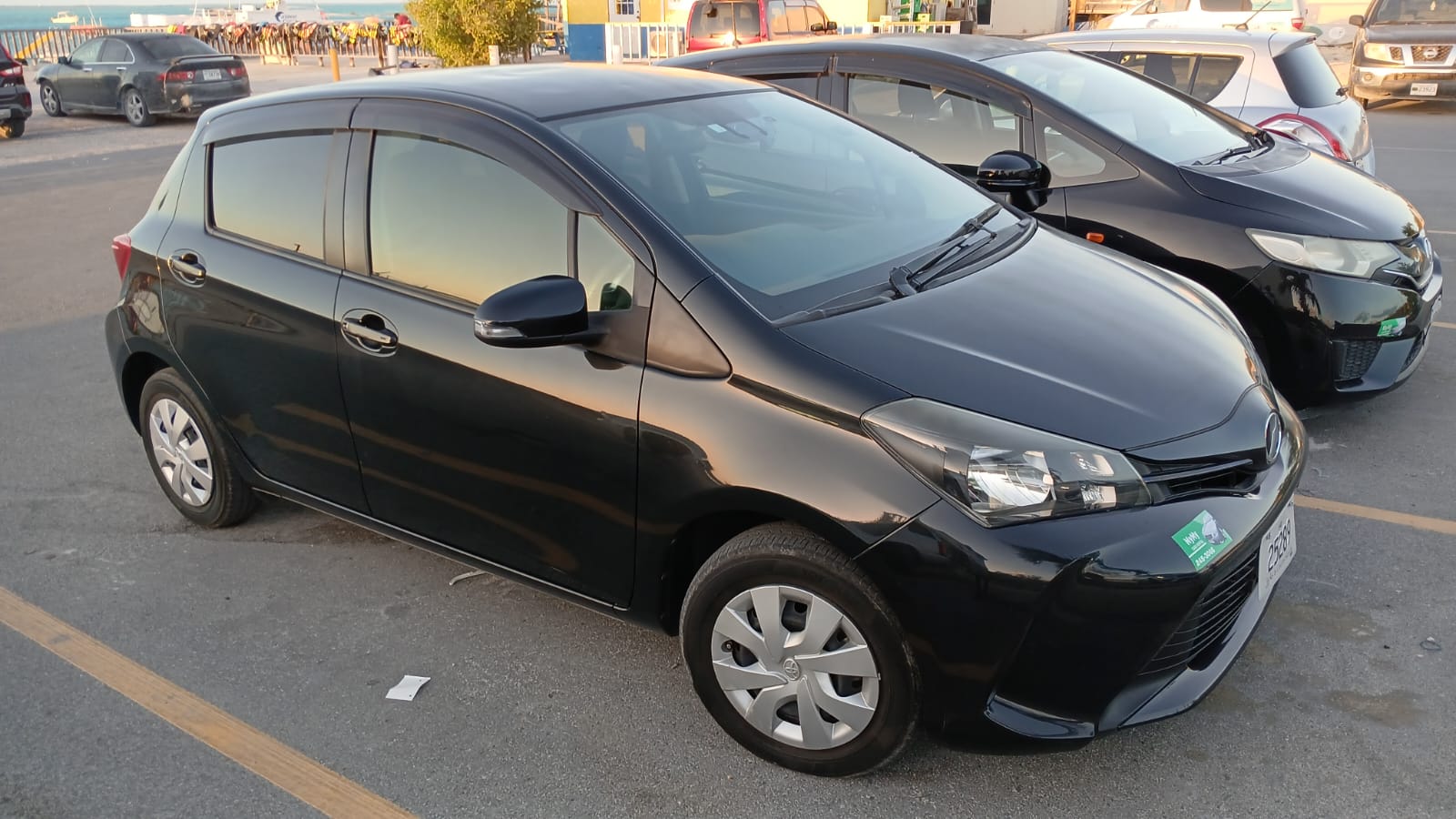 Toyota Vitz in turks and caicos island