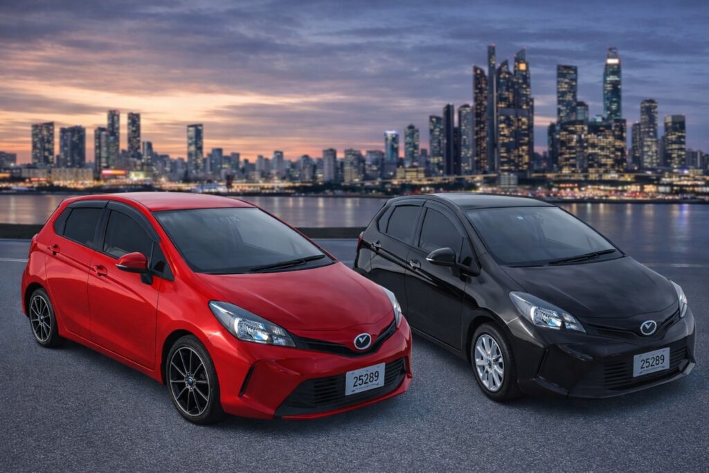 MY MY Black and Red Car