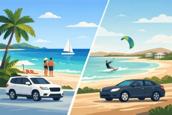 Grace Bay vs Long Bay Car Rental Needs