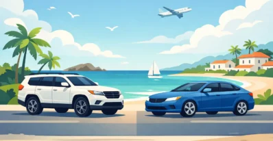 SUV vs Sedan Rental Turks and Caicos