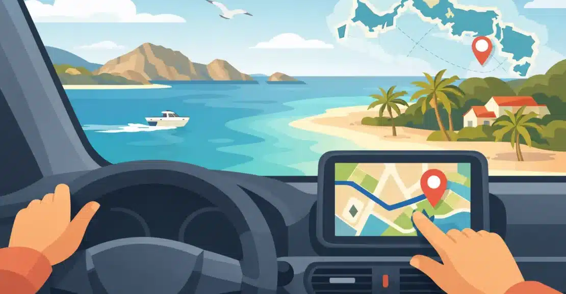 How to Use Rental GPS in Turks and Caicos