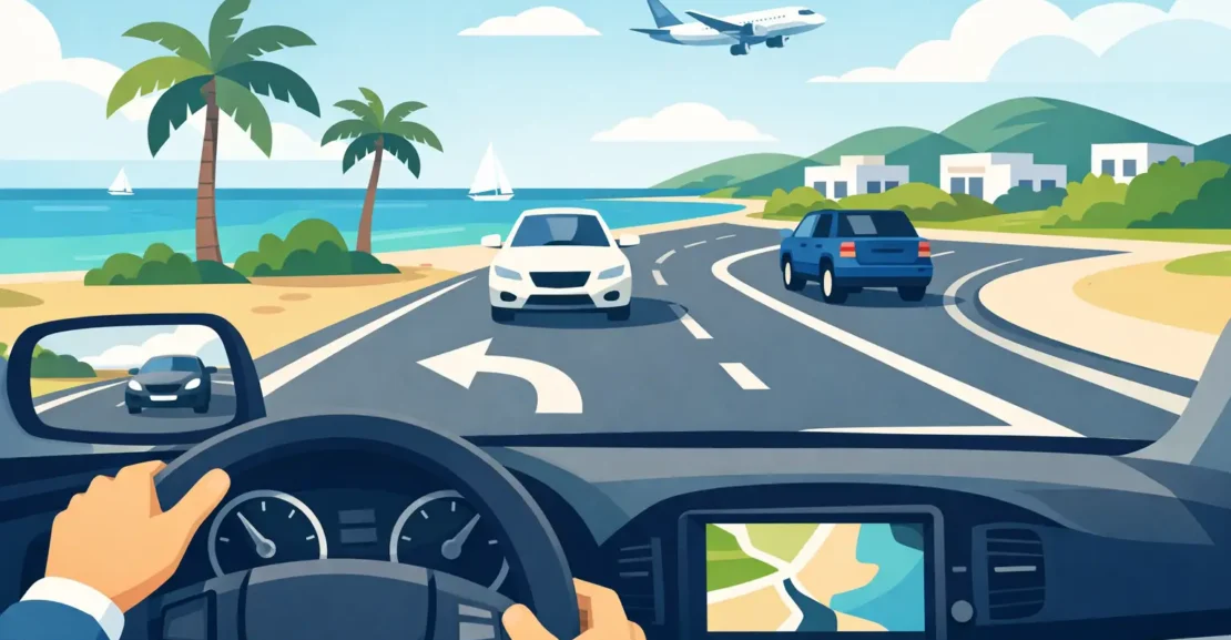 Is Left Side Driving Hard in Providenciales?