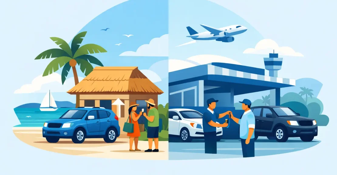 Local Rental Company vs Chains in Turks and Caicos