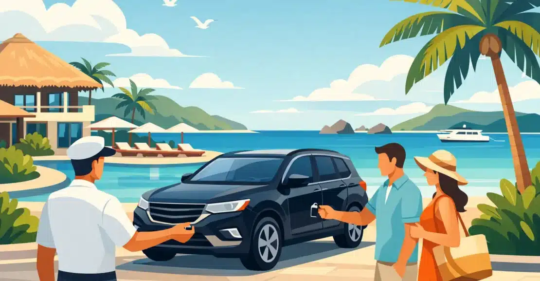 Resort Car Delivery Service in Turks and Caicos