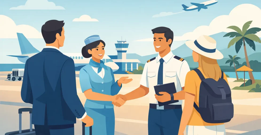 Review Local Airport Handoff Experience at PLS