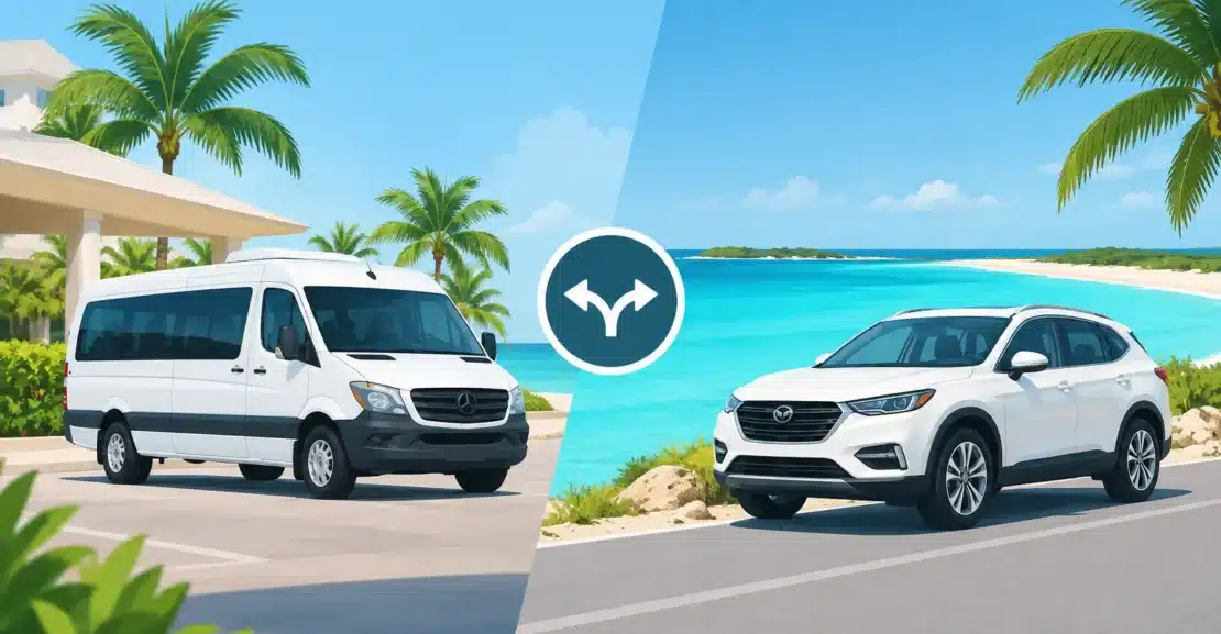 Hotel Shuttle Versus Car Rental in Turks and Caicos