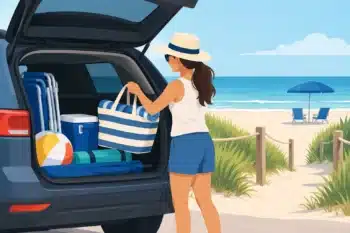 How to Transport Beach Gear Without Car Chaos